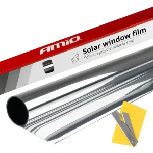 Autentický Autofólie Dark Silver 0,5x3m (15%)