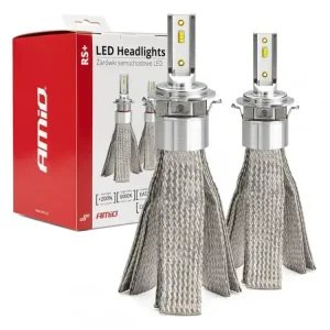 Finální Výprodej AMiO LED žárovky H7-6 50W RS+ Slim Series