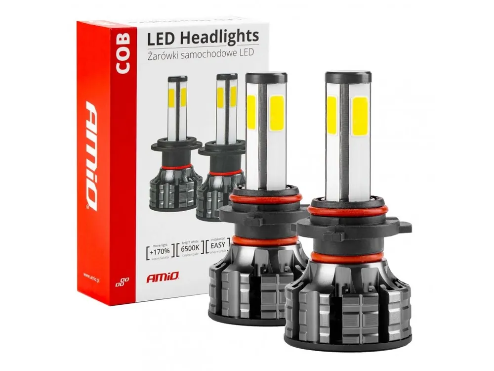 Přímo Od Výrobce AMiO LED žárovky HB4 COB 4Side