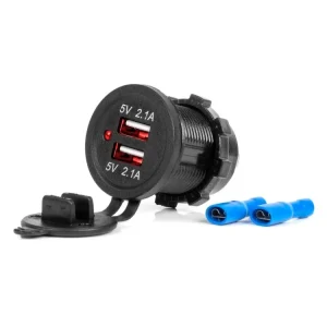 Nabíječka 2xUSB 12/24V MOD-04 Vrácení Zdarma