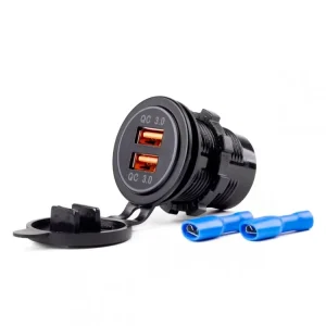 Nabíječka 2xUSB 12/24V MOD-05 Značkový