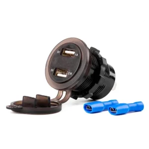 Nabíječka 2xUSB 12/24V MOD-06 Značkový