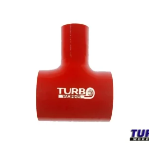 Horká Nabídka Silikonová T spojka BlowOff TurboWorks červená 70mm / 15mm