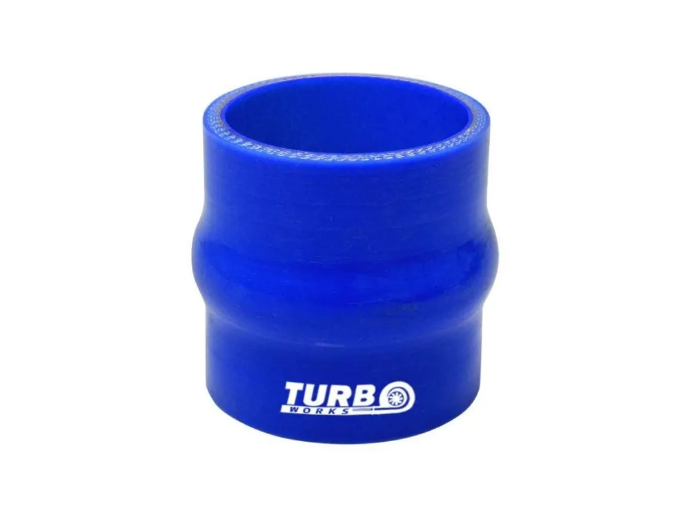 Silikonová antivibrační spojka TurboWorks modrá 63mm Ověřený