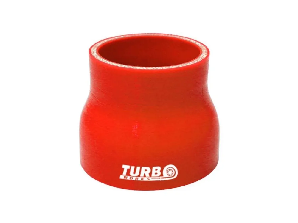 Silikovová redukce TurboWorks červená 57-63mm Nejlepší Cena