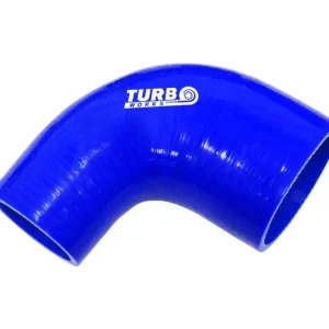 Akční Cena Silikonová redukce TurboWorks modrá 90° 70-76mm
