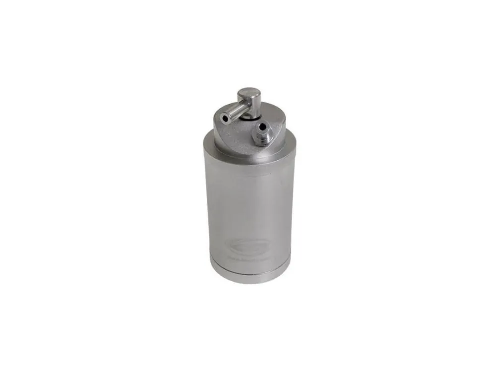 Oil catch tank, zachyt. olejová nádoba 0.6L 10mm Simota stříbrná Nejlepší Cena