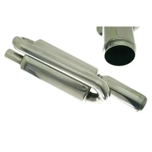 Značkový Sportovní výfuk 1x 76mm, vstup 63,5mm TurboWorks