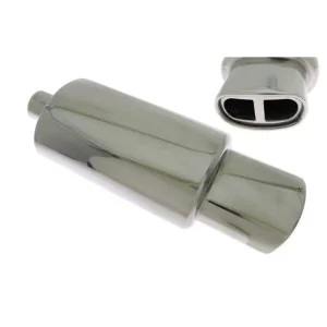 Tovární Cena Sportovní výfuk 1x 145x79mm, vstup 63,5mm TurboWorks