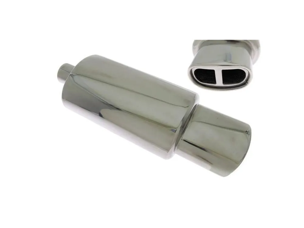 Tovární Cena Sportovní výfuk 1x 145x79mm, vstup 63,5mm TurboWorks