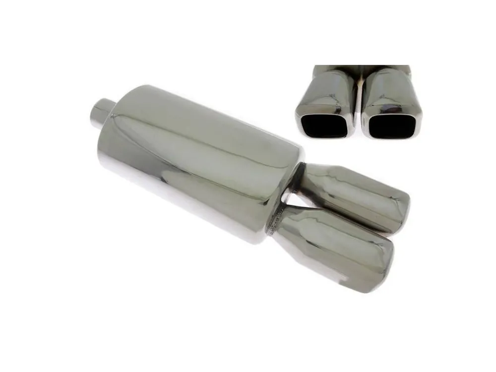 Cenově Výhodný Sportovní výfuk 1x 86x75mm, vstup 63,5mm TurboWorks