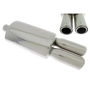 Sportovní výfuk 2x 77mm, vstup 63,5mm TurboWorks Zlevněný