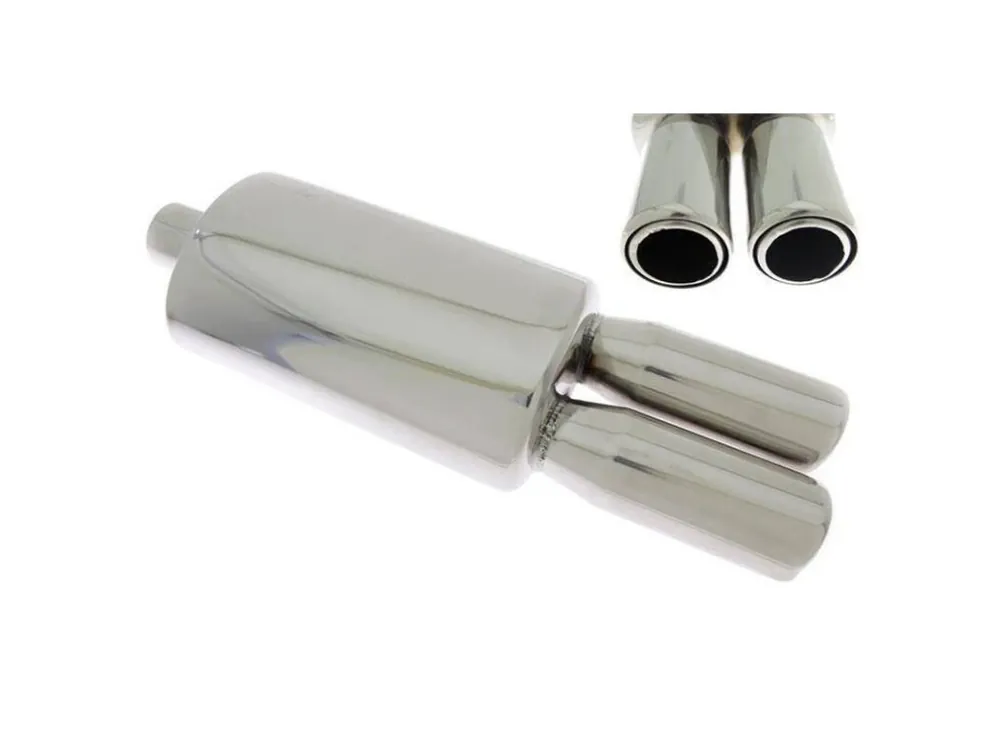 Sportovní výfuk 2x 77mm, vstup 63,5mm TurboWorks Zlevněný