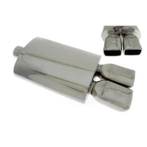 Sportovní výfuk 2x 87x65mm, vstup 63,5mm TurboWorks Omezená Nabídka