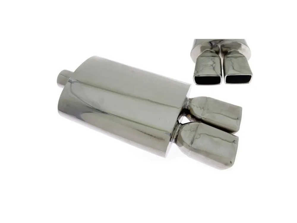 Sportovní výfuk 2x 87x65mm, vstup 63,5mm TurboWorks Omezená Nabídka