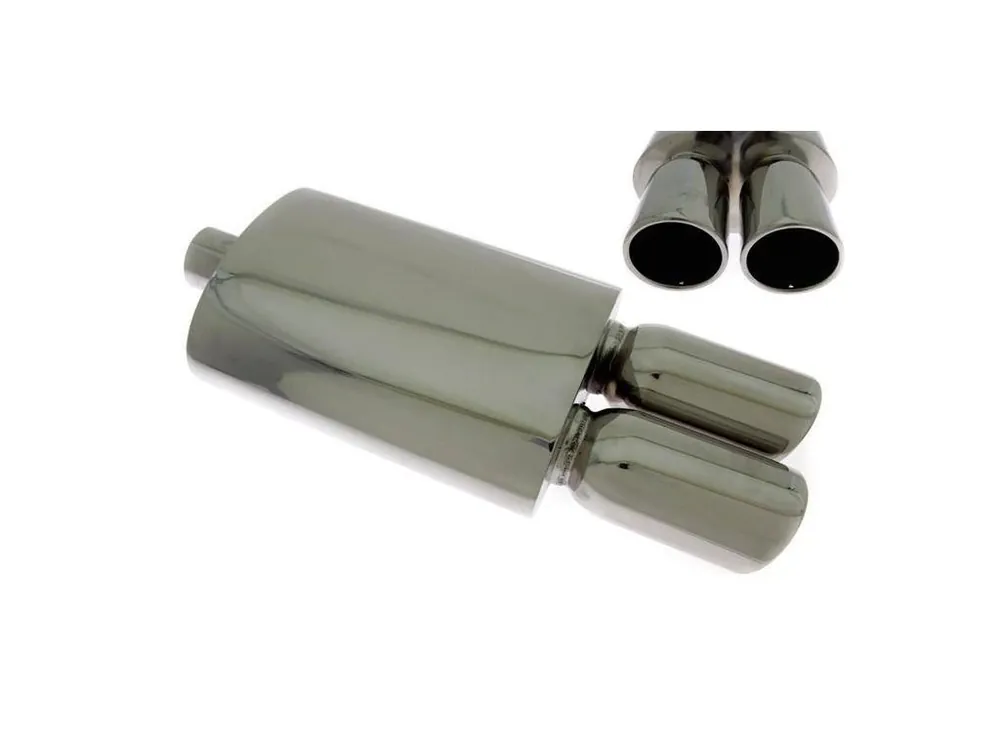 Sezónní Sleva Sportovní výfuk 2x 90mm, vstup 63,5mm TurboWorks