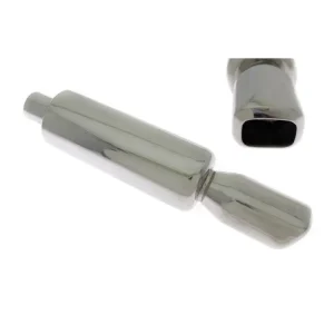 Sportovní výfuk 1x 76x87mm, vstup 57mm TurboWorks Nízká Cena