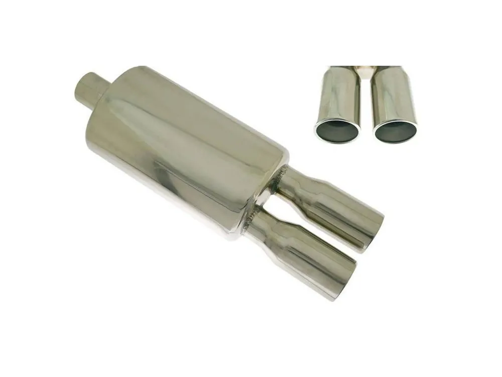 Sportovní výfuk 2x 76mm, vstup 63,5mm TurboWorks Pouze Dnes