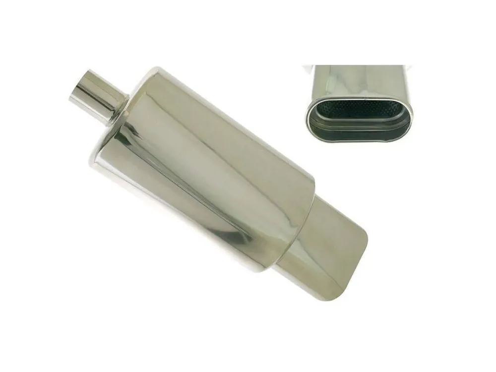 Sportovní výfuk 1x 145x76mm, vstup 57mm TurboWorks Poslední Šance