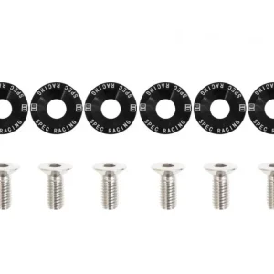 Originální Šroubky a podložky D1 8mm Black