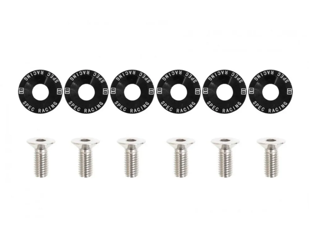 Originální Šroubky a podložky D1 8mm Black