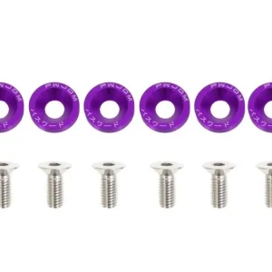 Šroubky a podložky universální JDM 8mm Purple Finální Výprodej