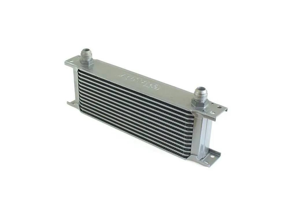 Chladič oleje TurboWorks 13-řádků 260x100x50 AN8 stříbrný Bezpečná Platba