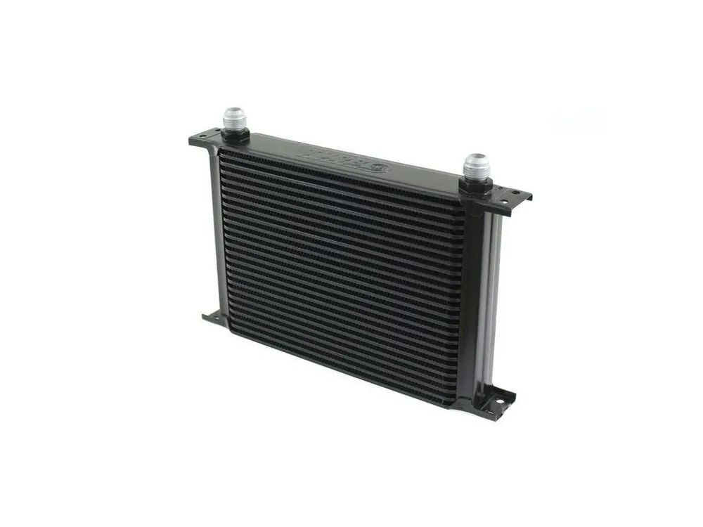 Chladič oleje TurboWorks 25-řádků 260x195x50 AN8 black Horká Nabídka