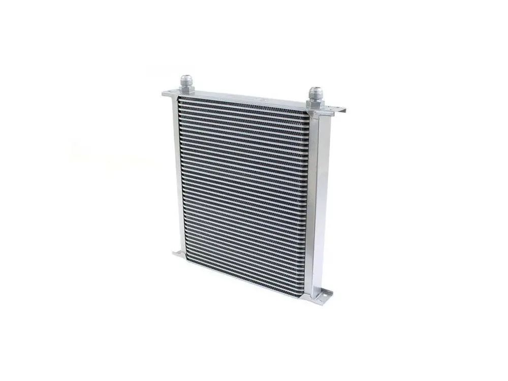 Chladič oleje TurboWorks 40-řádků 260x315x50 AN10 stříbrný Bezpečná Platba