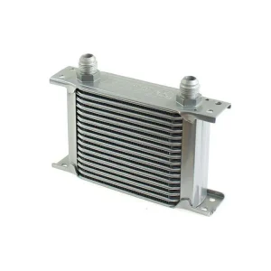Víkendová Akce Chladič oleje TurboWorks Slim Line 16-řádků 140x125x50 AN10 stříbrný