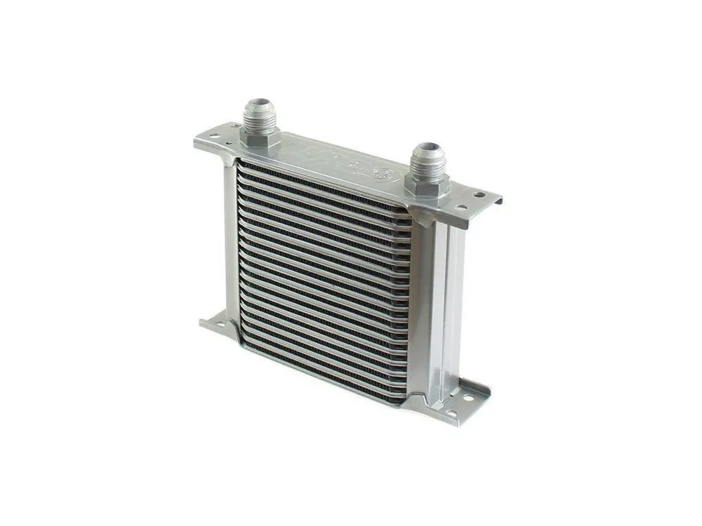 Přímo Od Výrobce Chladič oleje TurboWorks Slim Line 19-řádků 140x150x50 AN8 stříbrný