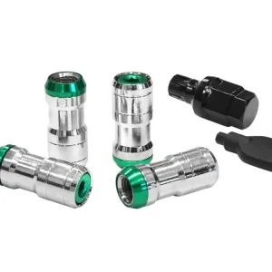 EPMAN JDM bezpečnostní matky Performance M12x1,5 kužel, zelené - sada Originální