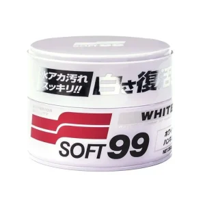 Expresní Doručení SOFT99 Syntetický vosk pro světlé barvy vozů White Soft Wax 350g