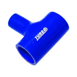 Výprodej Silikonová T spojka BlowOff TurboWorks modrá 70mm / 15mm
