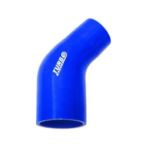 Zlevněný Silikonová redukce TurboWorks modrá 45° 57-76mm