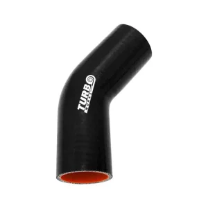 Silikonové koleno 45° TurboWorks Pro černá 67mm Autentický