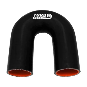 Silikonové koleno 180° TurboWorks Pro černá 51mm Top Prodej