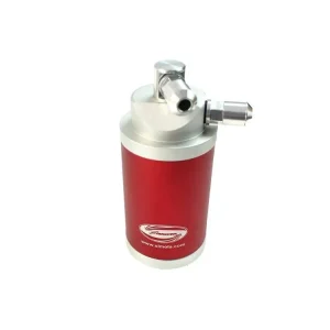 Oil catch tank, zachyt. olejová nádoba 0.9L 18mm / 25mm Simota PRO červená Cenově Výhodný