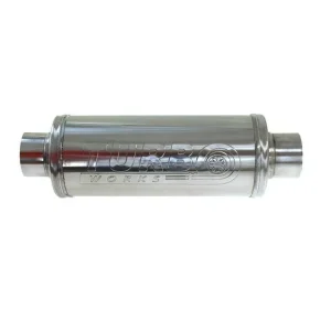 Výhodná Nabídka Centrální tlumič výfuku 70mm TurboWorks RS 409SS 450mm