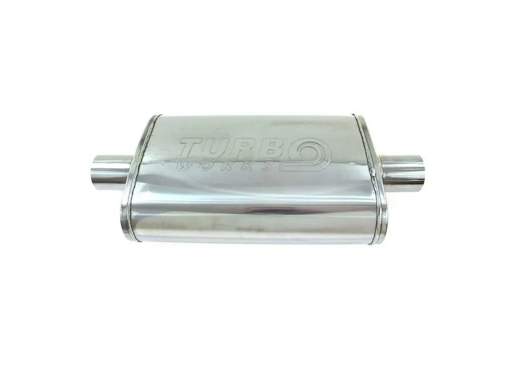 Pouze Dnes Centrální tlumič výfuku 50mm TurboWorks LT 304SS