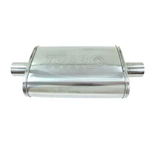 Výhodná Nabídka Centrální tlumič výfuku 76mm TurboWorks LT 304SS