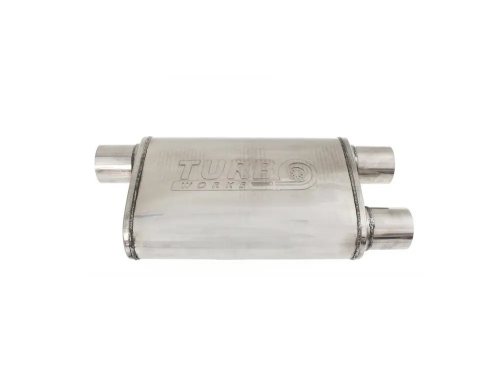 Centrální tlumič zadní 70mm TurboWorks LT 409SS Horká Nabídka