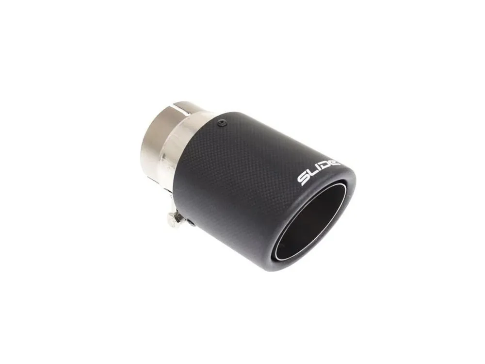 Poslední Šance SLIDE Koncovka výfuku 1x 101mm vstup 63,5mm KARBON