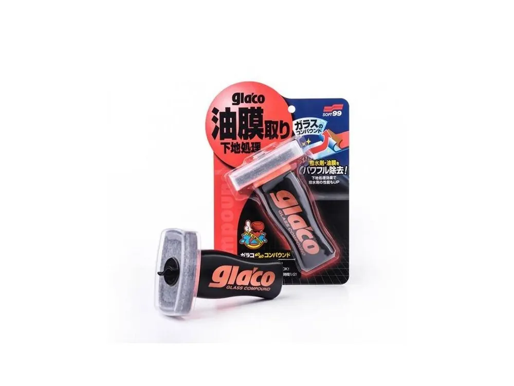 SOFT99 Abrazivní leštěnka na okna Glaco Glass Compound Roll On 100ml Vrácení Zdarma
