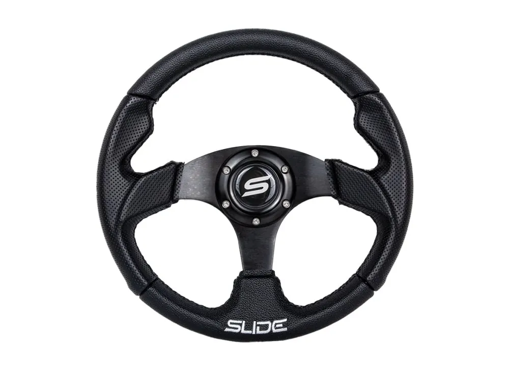 Hit Sezóny Sportovní volant SLIDE 320mm, kůže - černý