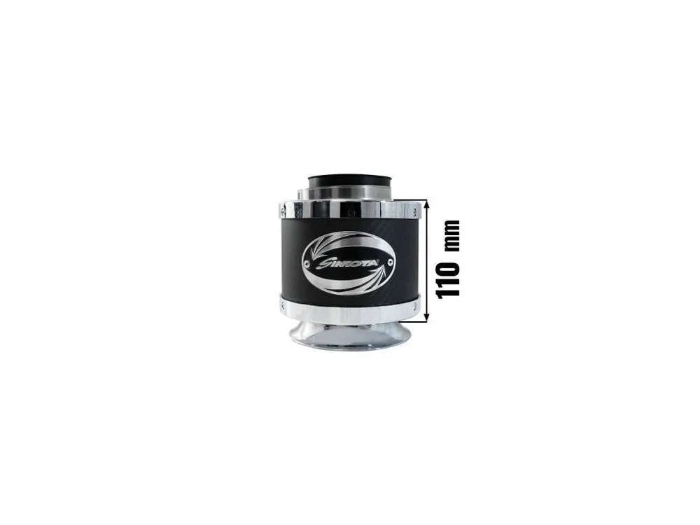 Sportovní vzduchový filtr SIMOTA - universál, karbon Airbox 155x130 70mm Koupit Online