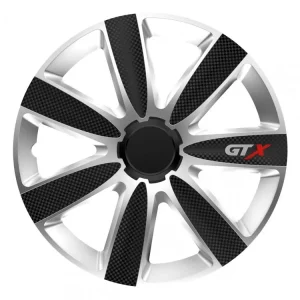 Kryt kola - poklice GTX Carbon black&silver 16" Pouze Dnes
