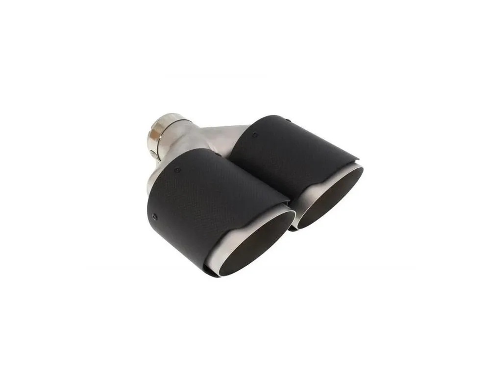 Koupit Online Koncovka výfuku 2x114mm vstup 63mm KARBON L
