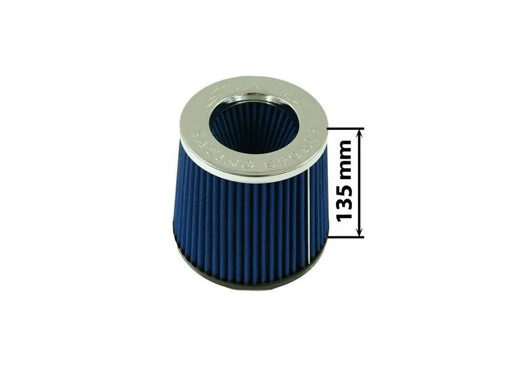 Sportovní vzduchový filtr SIMOTA - universál, modrý JAU-G02202-05 89mm Výprodej