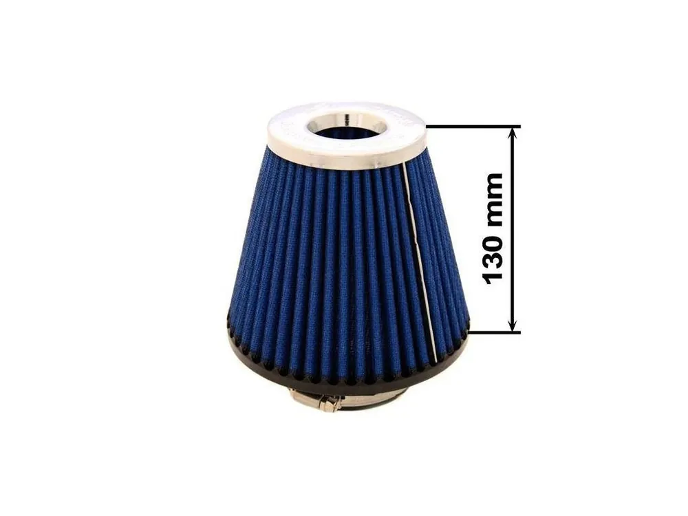 Levný Sportovní vzduchový filtr SIMOTA - universál, modrý JAU-X02209-05 101mm